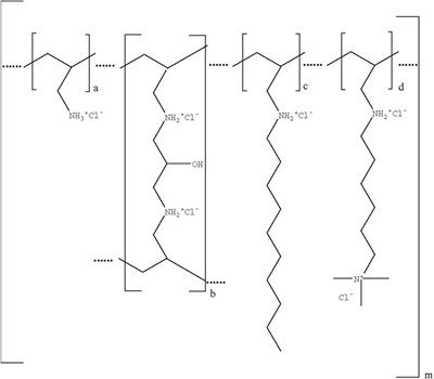 Chemical Structure - colesevelam hydrochloride 01